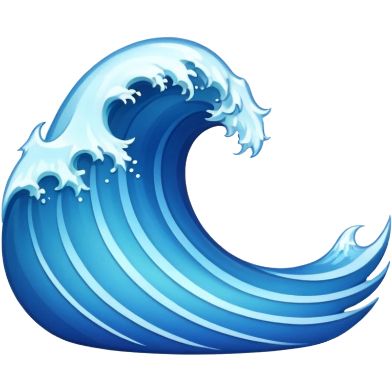 Wave emoji