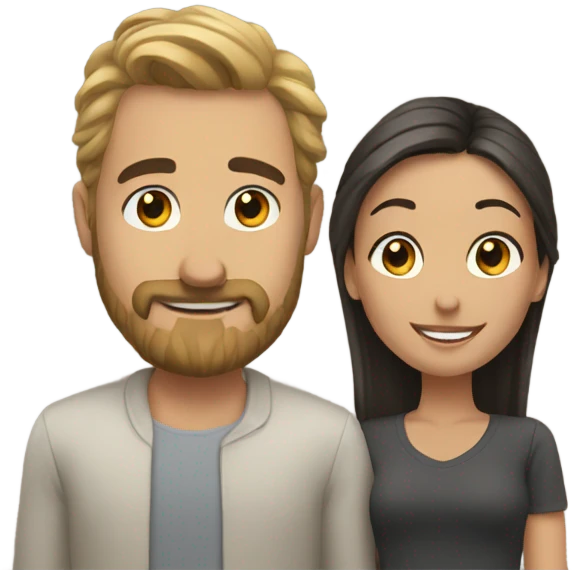 Me and wife emoji