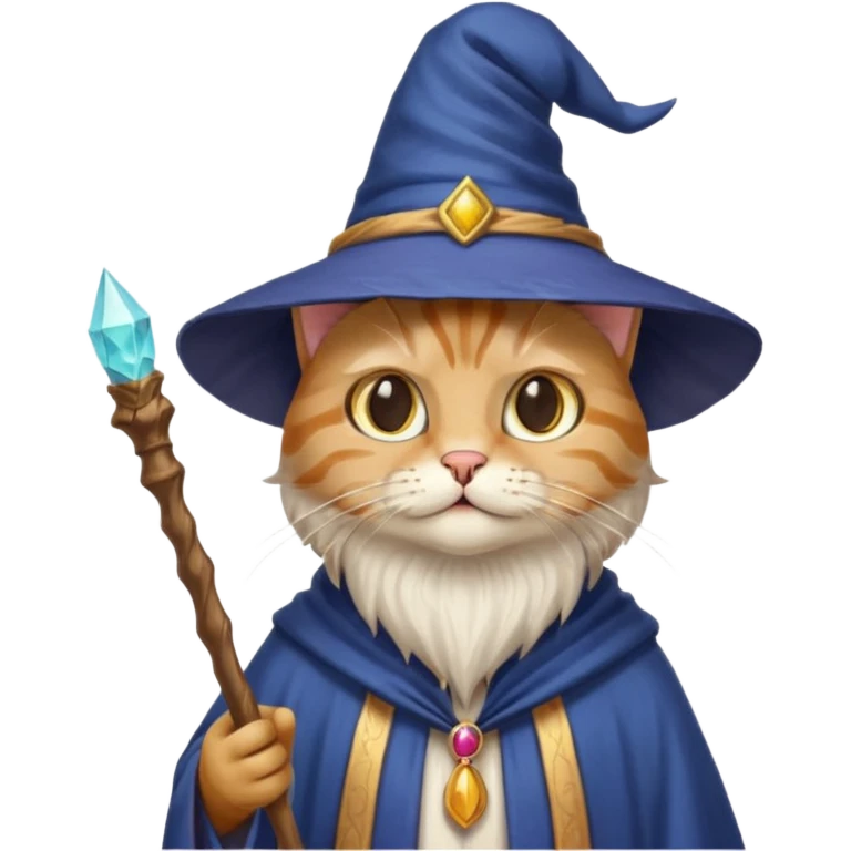 Cat Wizard emoji