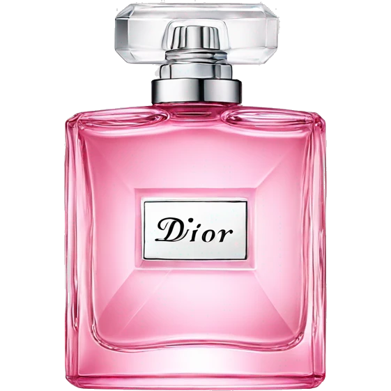 Pink Dior perfume  emoji