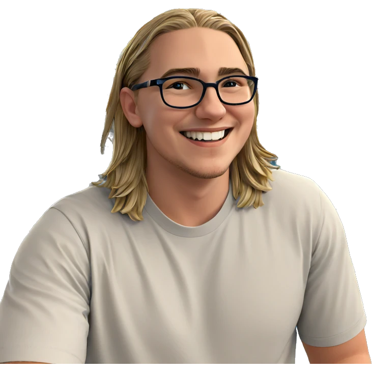 smiling boy by the pool emoji