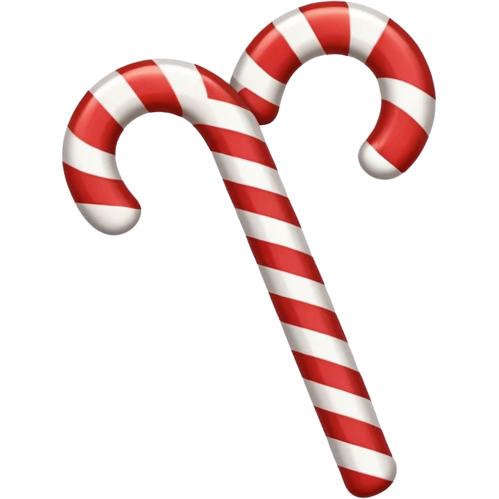 candy cane emoji