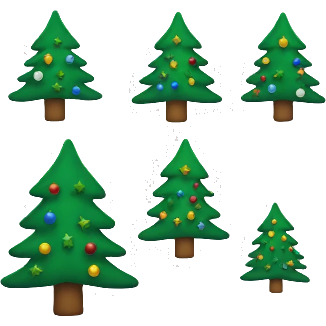 Christmas tree emoji