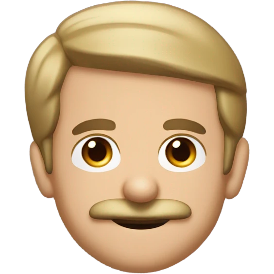 Macron moustache  emoji