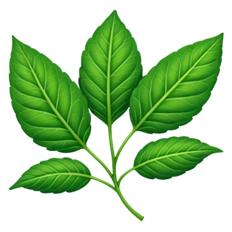 amaranth leaf emoji