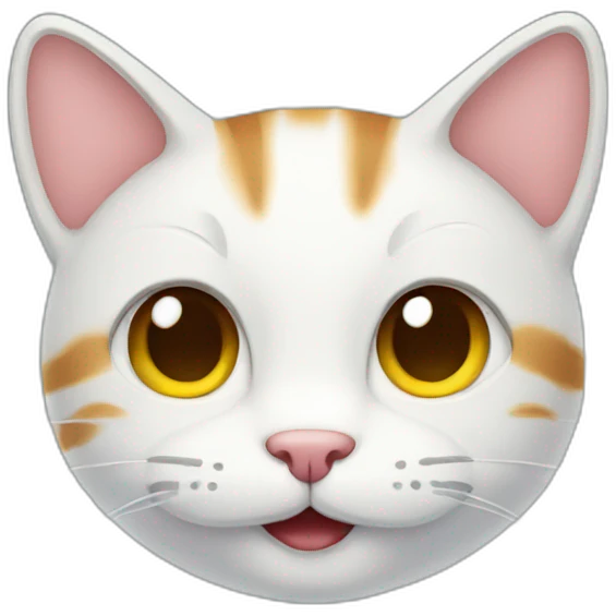 Cat smiling emoji