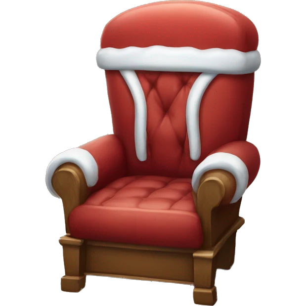 santa's seat emoji