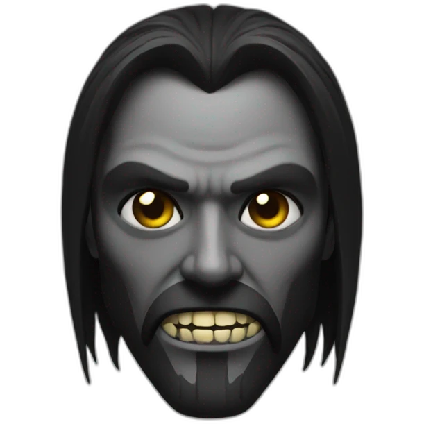 Black metal emoji