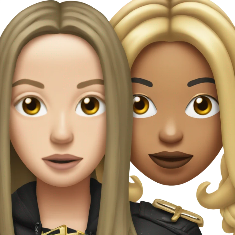 beyonce and billie eilish emoji