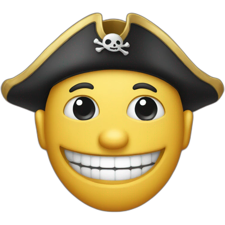 pirate Smiling Face With Heart-Eyes emoji