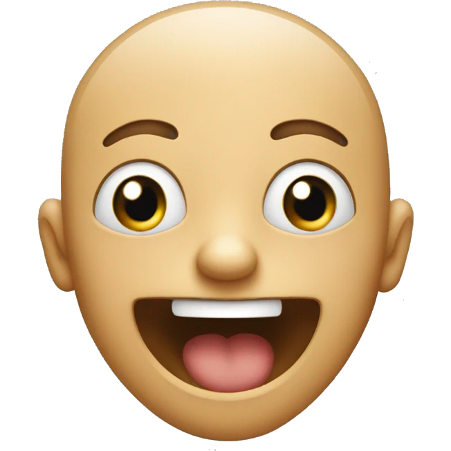 person going crazy wide eyes smiling  emoji