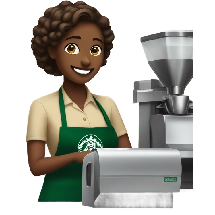 starbucks barista emoji