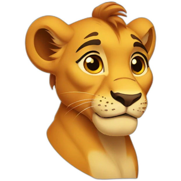 Simba emoji
