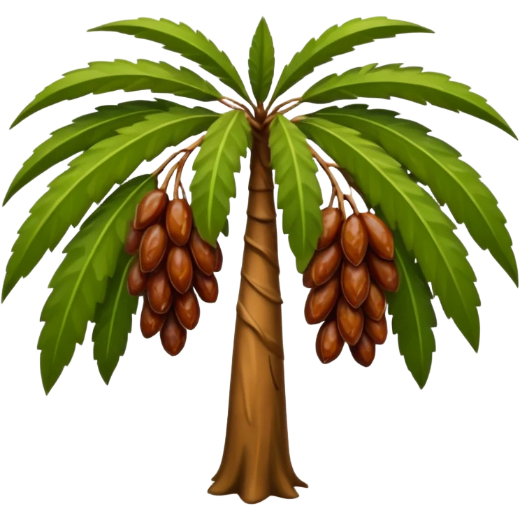 Dates tree emoji
