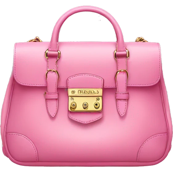 Prada pink bag emoji