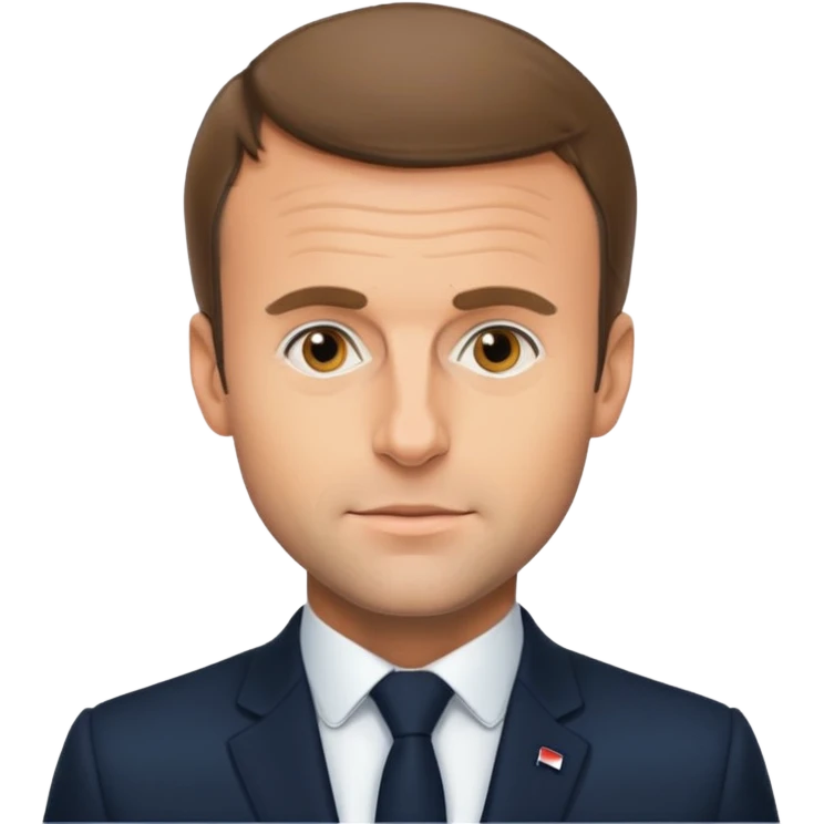 Emmanuel Macron emoji