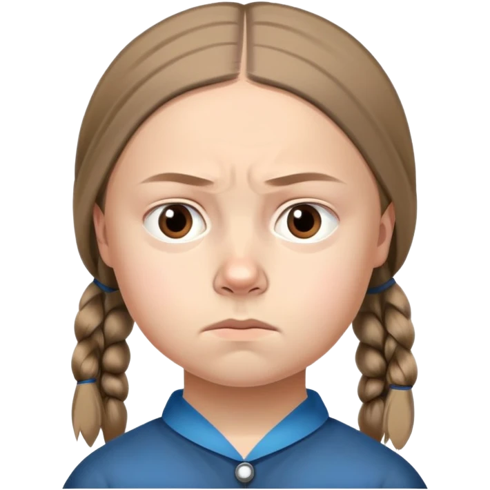 Грета Тунберг emoji