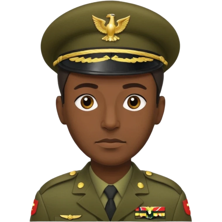 Iraqi military, only head emoji