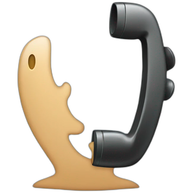 calling on phone emoji