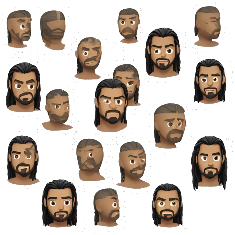 roman reigns hype tribal emoji