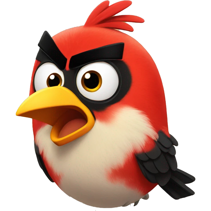 Angry  bird  emoji