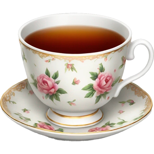 fine china tea cup emoji