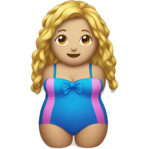 swimsuit on the floor emoji