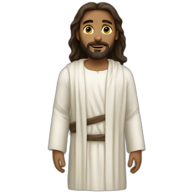 Jesus black emoji