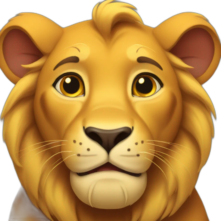 Simba emoji