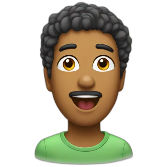 Vocal lesson emoji
