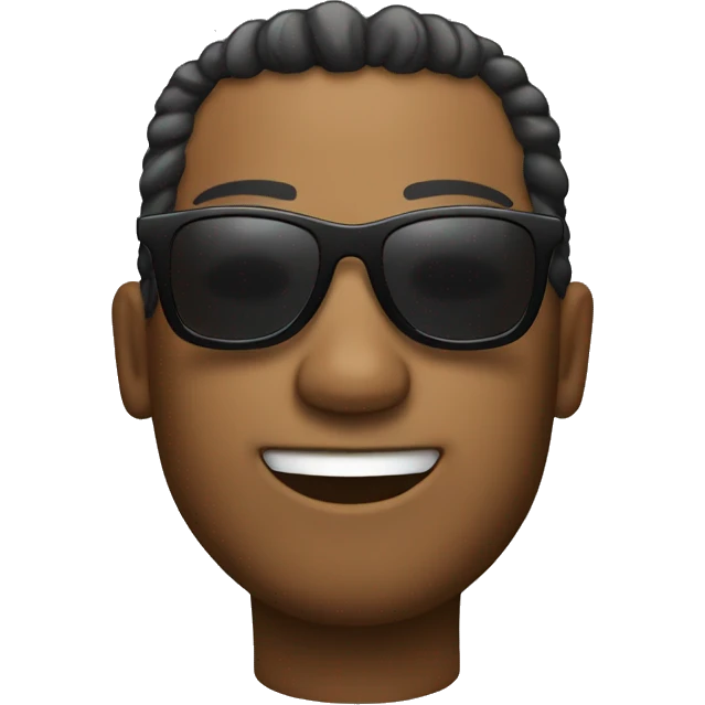 Pop with sunglasses emoji
