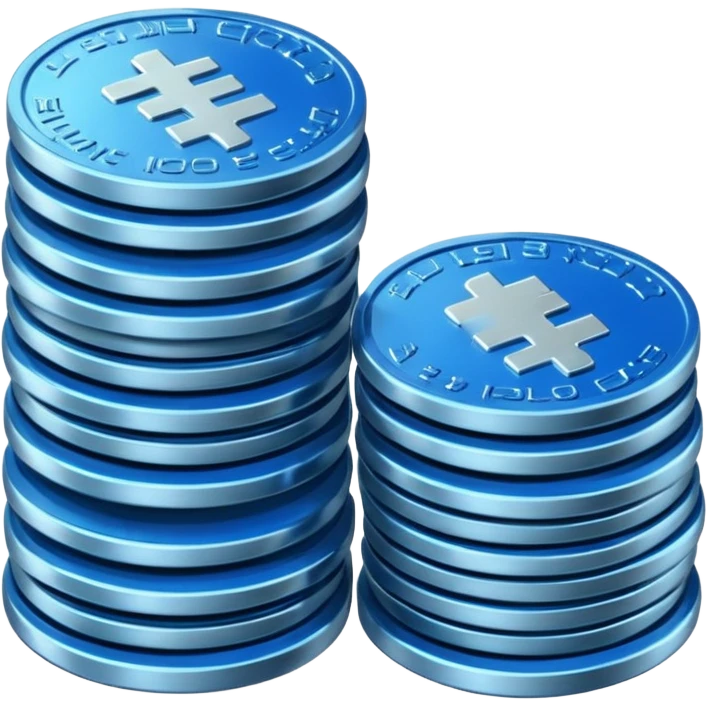 blue coins credit pack emoji