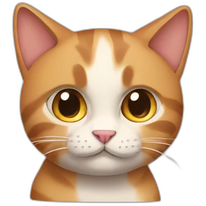 cat with earpods emoji