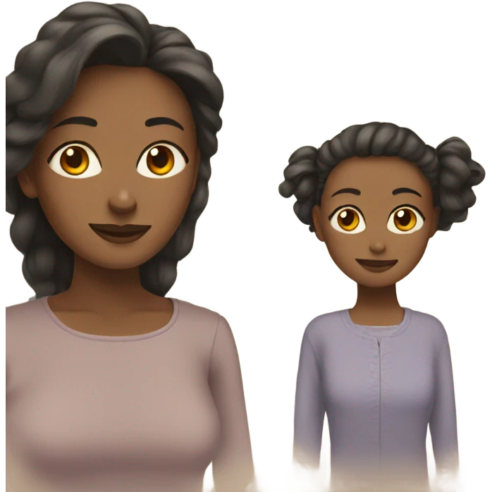 Mother daughter  emoji