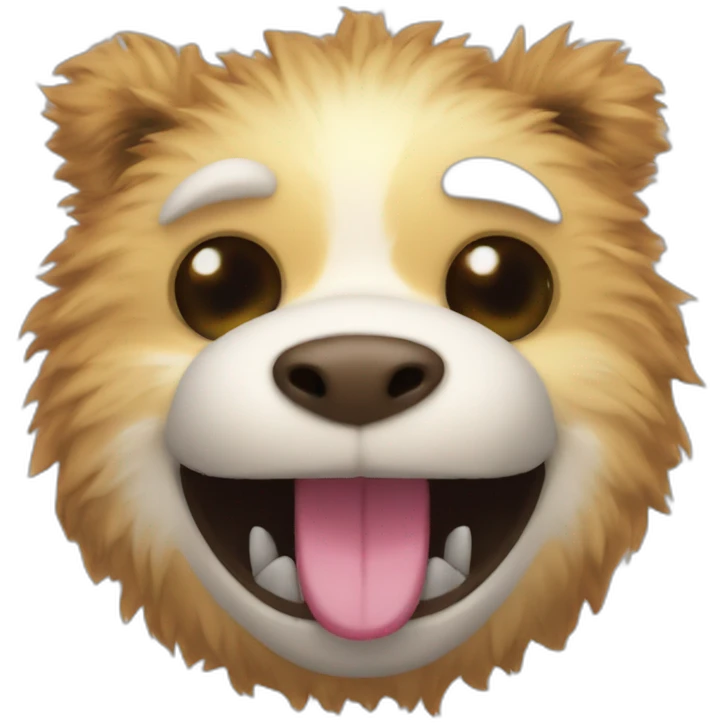 furry toy  lots of teeth, no arms or legs emoji