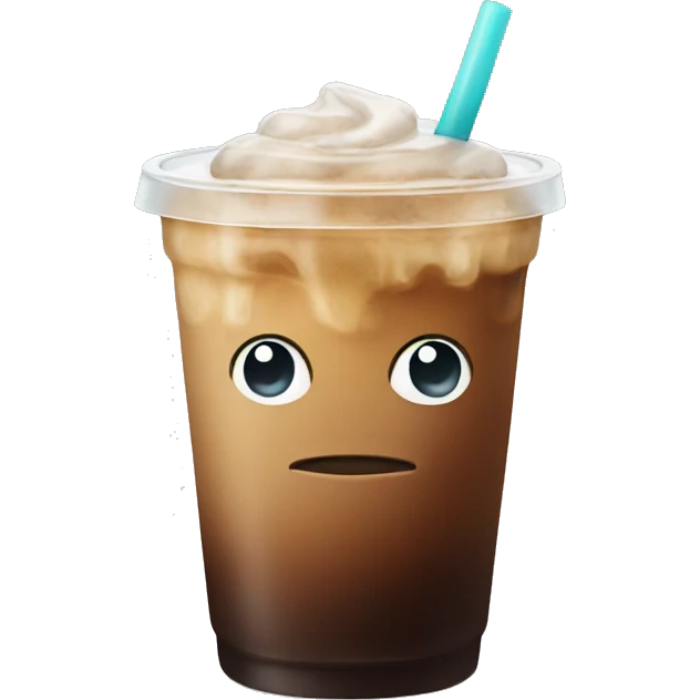 iced coffee emoji