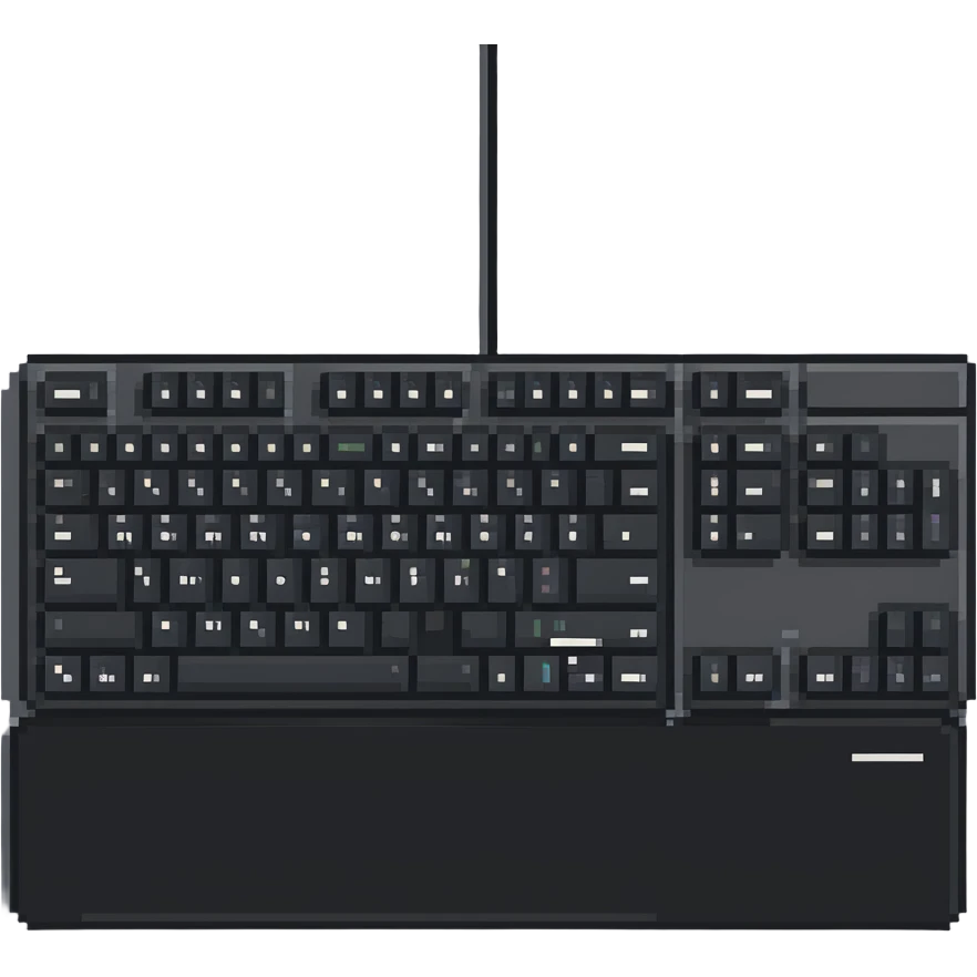 split ergonomic keyboard emoji