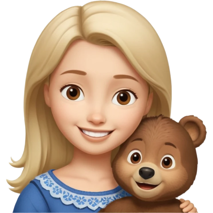 Masha and Bear emoji