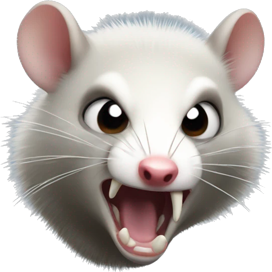 opossum angry emoji