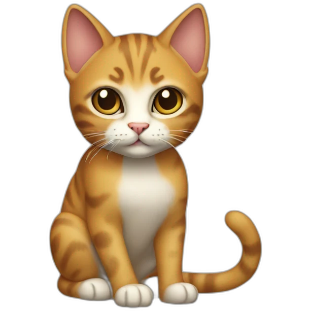 Pixie-Bob Cat Full Body emoji