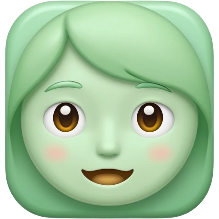 make !  light Green color emoji