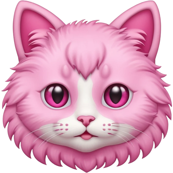 Pink heart eyes kitty emoji emoji