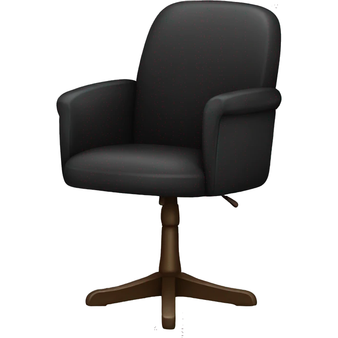 Black chair emoji