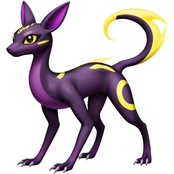 Salazzle-Umbreon-Fakémon-hybrid-creature (full body)  emoji