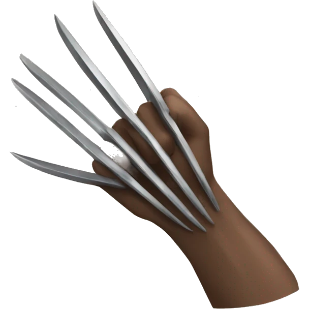 wolverine claws emoji