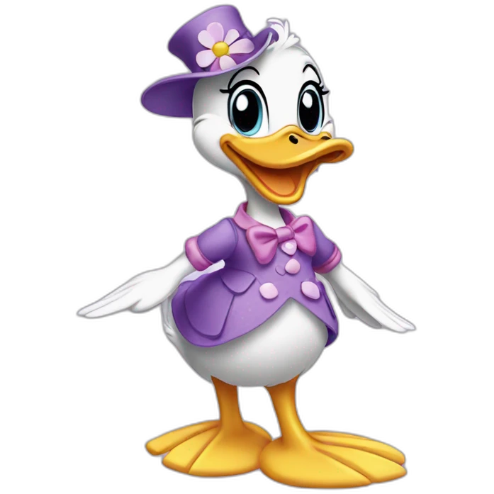 daisy duck emoji