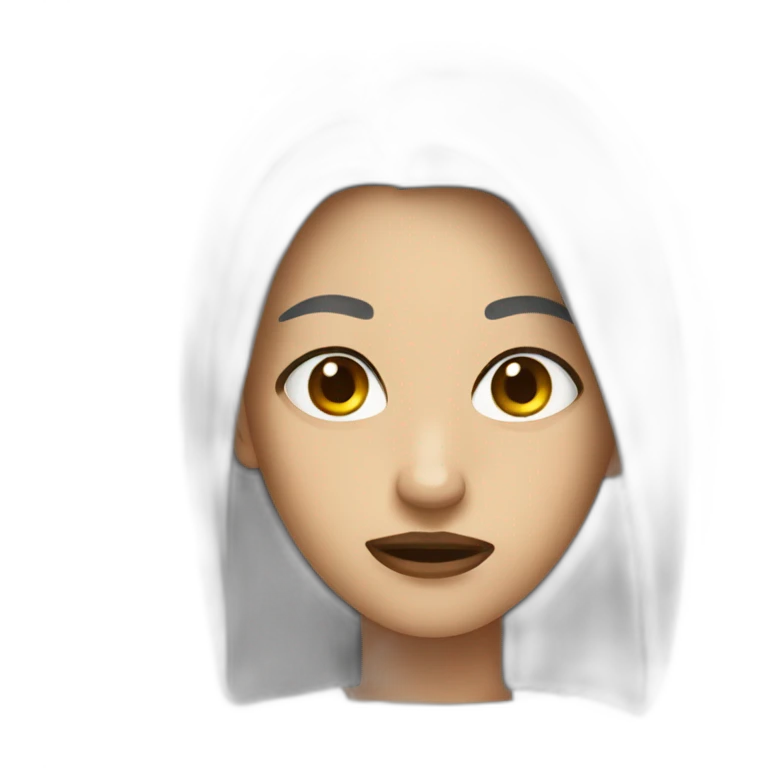 Sick of femelle emoji