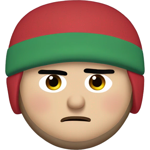 cartman from south park snowboarding emoji