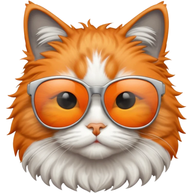 Cat wearing sunglasses emoji