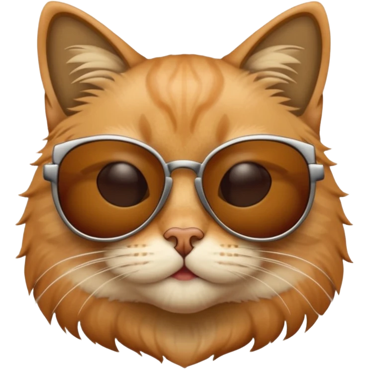 Cat wearing sunglasses emoji